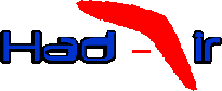 HadAir logo.